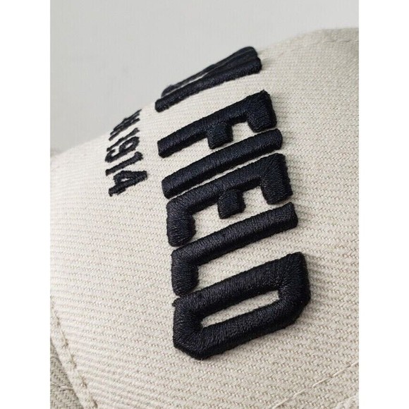 Wrigley Field Built In 1914 Chicago Baseball Cap Hat Tan Beige Adjustable - Picture 3 of 12